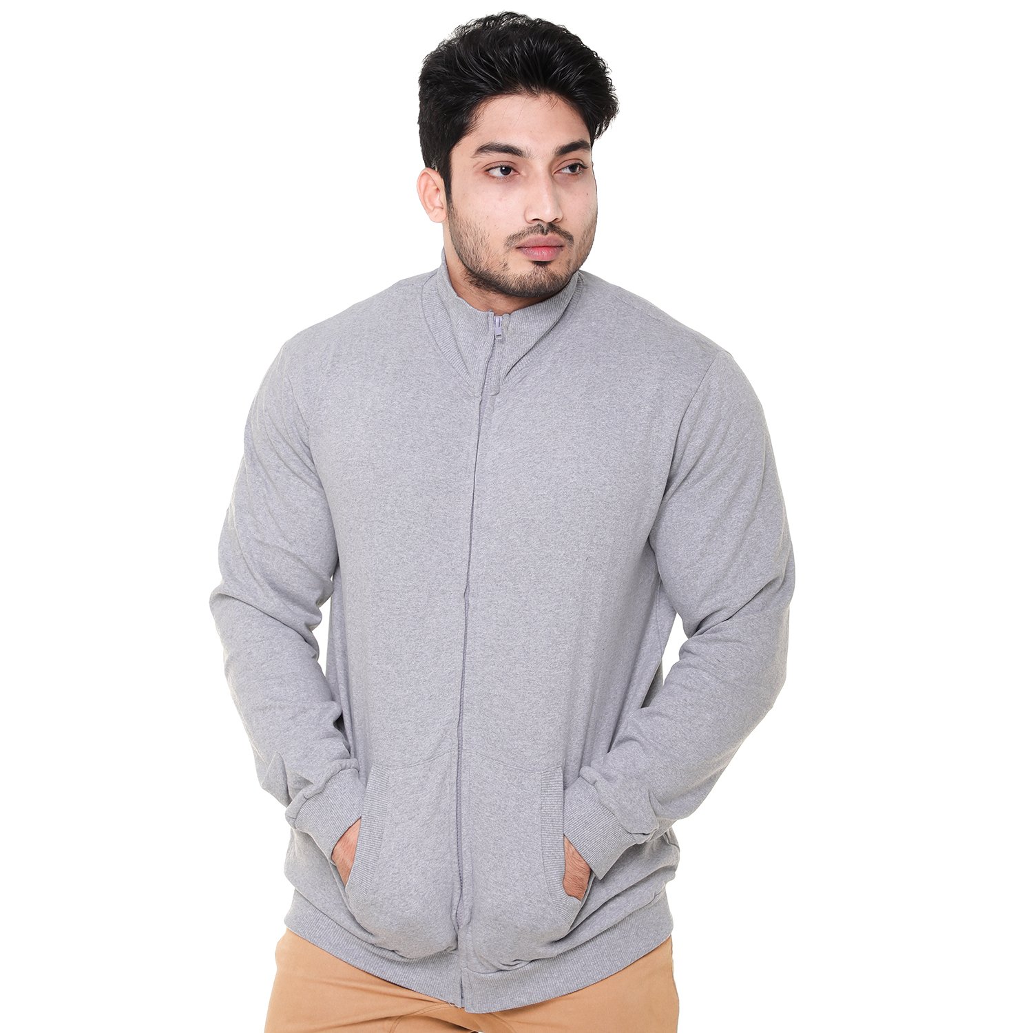 Buy Easy 2 Wear ® Mens Jackets Without Hood (Size S to 5XL)(Lt Grey) at