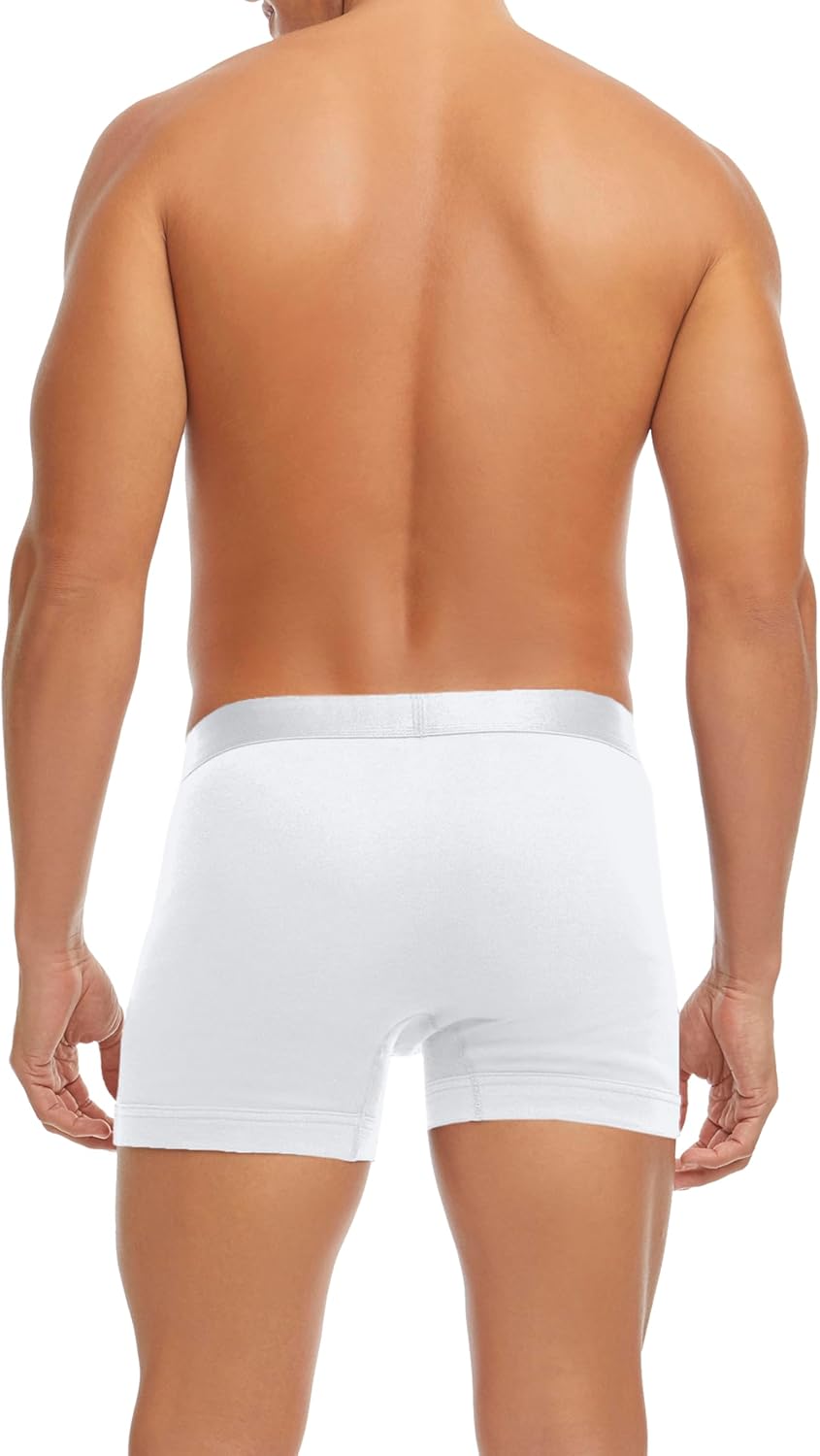 2(X) IST mens Pima Cotton 6.5'' Boxer Brief 3-pack - Image 3