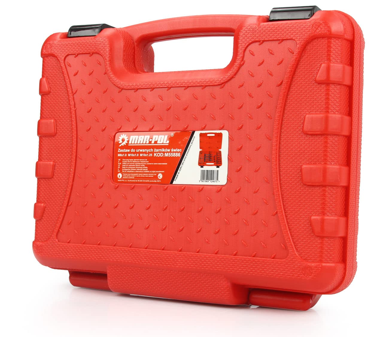 Kit Utensili Rimozione Estrazione Elettrodi Riparazione Candelette M8x1 M10x1 M10x1.25