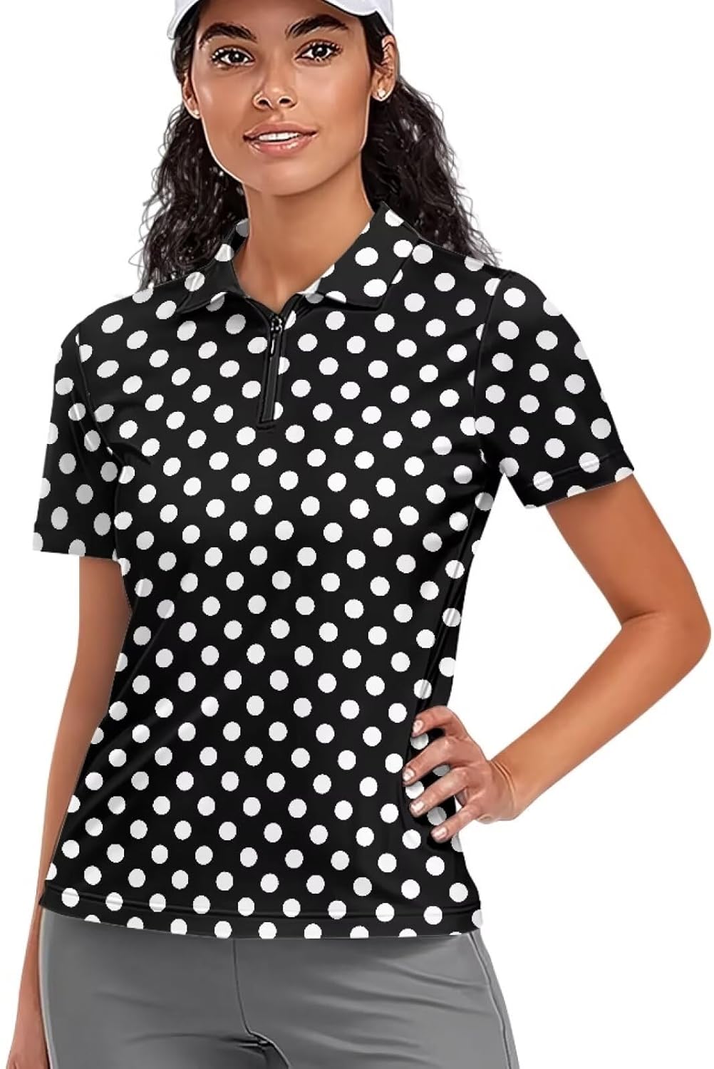 Summer Short Sleeve Tops for Women 2025 Trendy Polo Shirts Gym Tops (Available in XS-2XL)