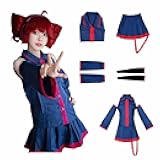 Anime Cosplay Costume Set - Blue Uniform Halloween Dress Up Outfit For Fans And Parties