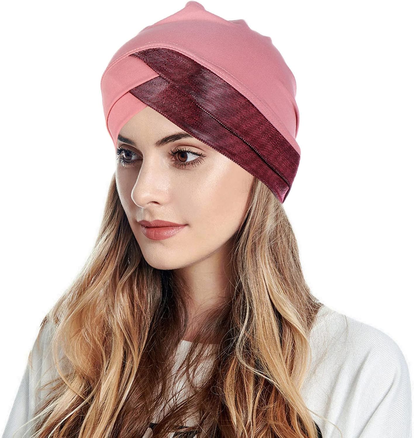 Dames Tulband Hoed Haar Sjaal Moslim Vrouwen Hoofddoek voor