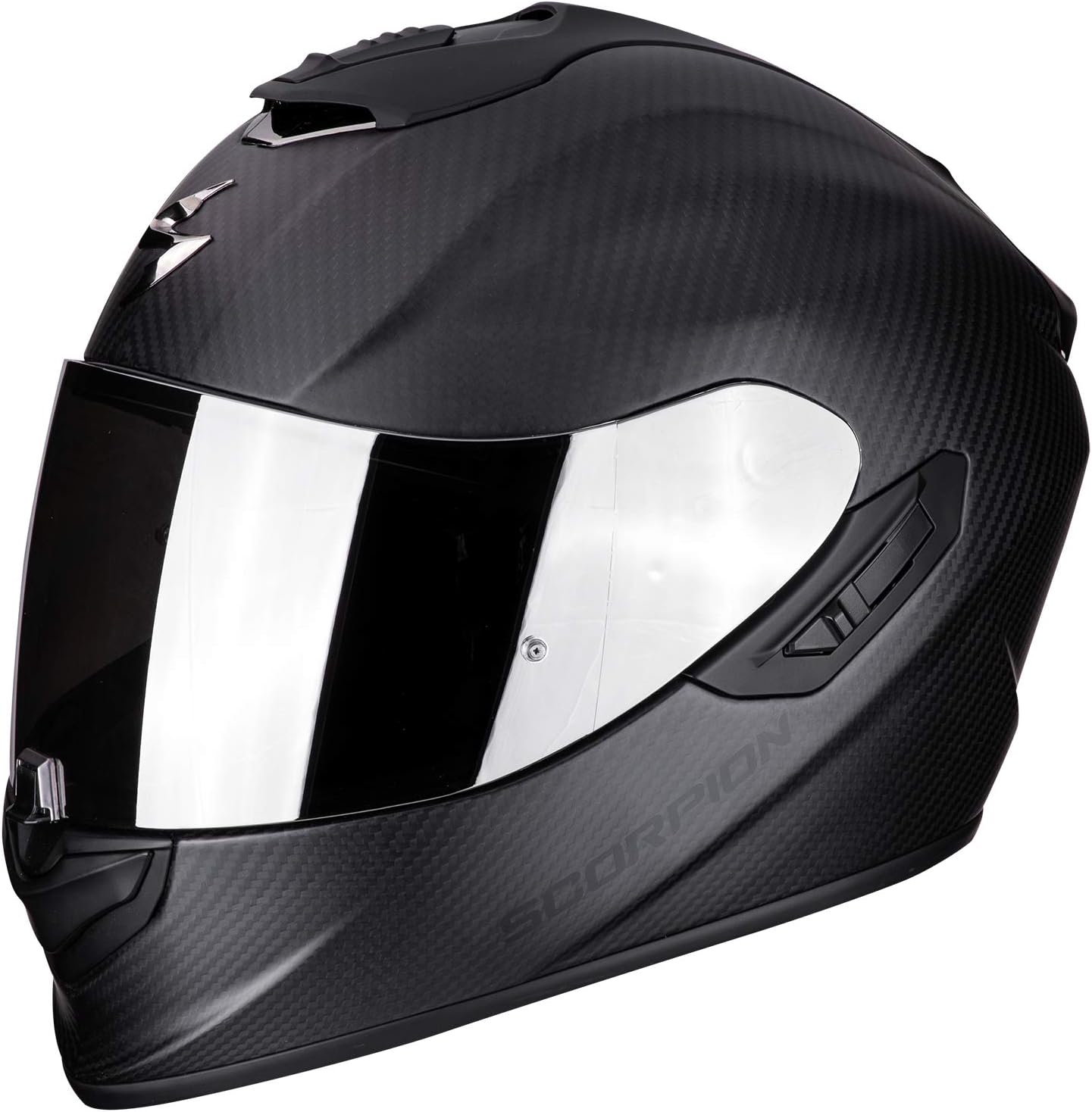 Motorcycle helmets Scorpion EXO-1400 AIR CARBON Matt Black