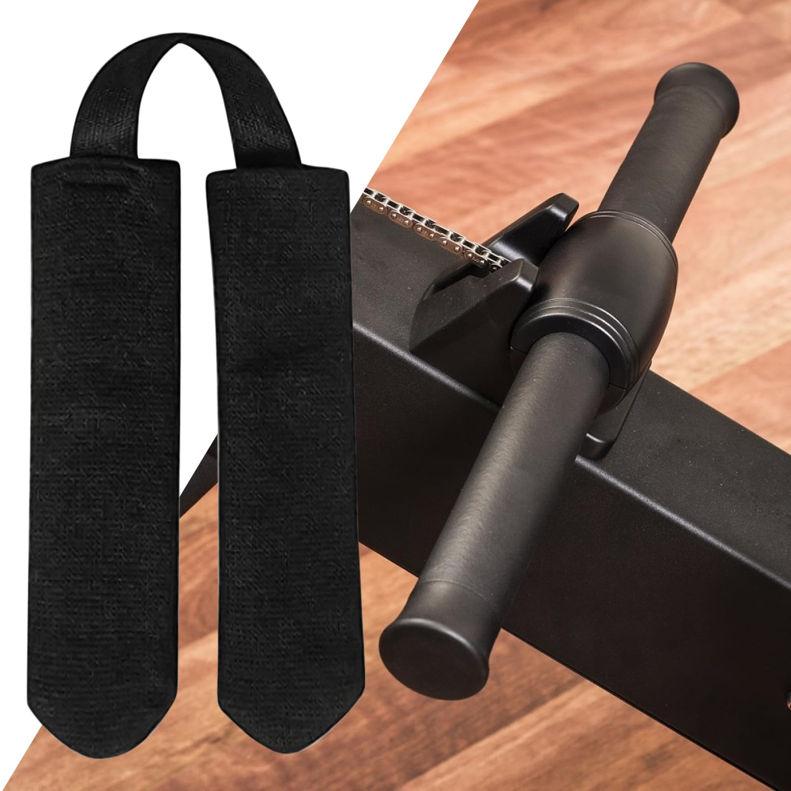 Rudergerät-Griffhülle – Weiches Rudergerät-Griffpolster, Rutschfestes, Gepolstertes, Schweißabsorbierendes Material, Einfache Installation | Übungszubehör Für Fitnessstudio-Fitness-Athleten, Indoor-Tr
