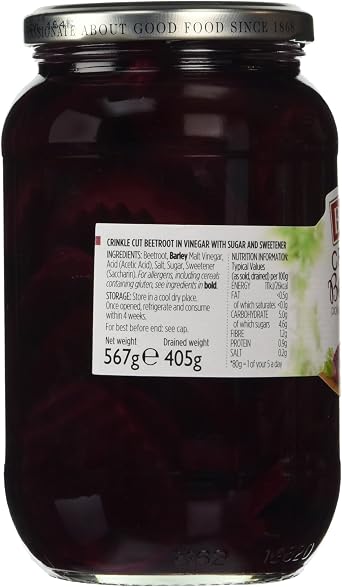 Baxters Crinkled Beetroot, 567g