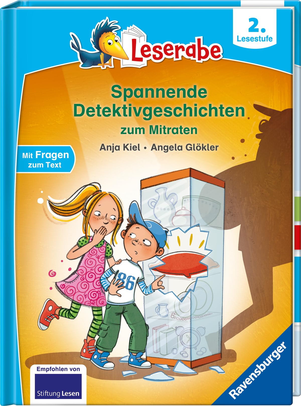 Leserabe 2. Lesestufe - Spannende Detektivgeschichten zum Mitraten