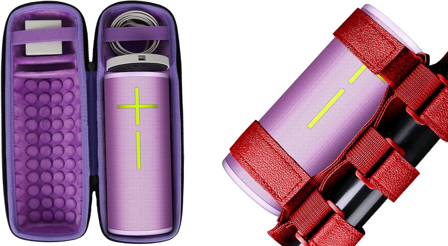 co2CREA Hard Case + Mount for Ultimate Ears UE MEGABOOM 4 MEGABOOM 3 Speaker