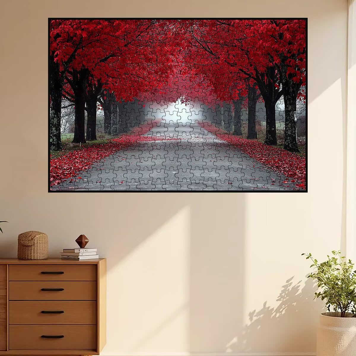 Puzzle 4000 Pezzi Albero, Puzzle Autunno per Adulti, Puzzles in Legno Intrattenimento Creativo, Divertimento, Puzzles Educativi Classici con Confezione di Alta Qualità Idea Regalo Donna Decor -3252