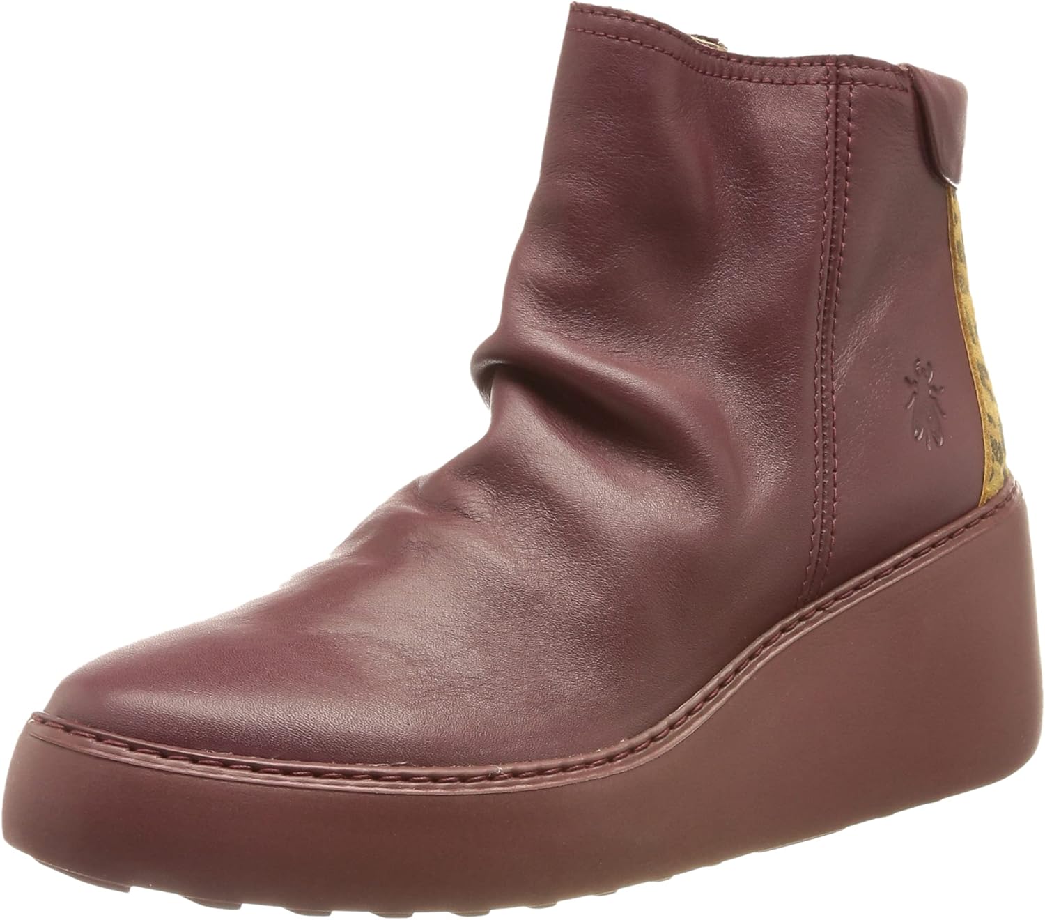 FLY London Women's Dabe461fly Ankle Boots, Wine Tan, 7.5 US