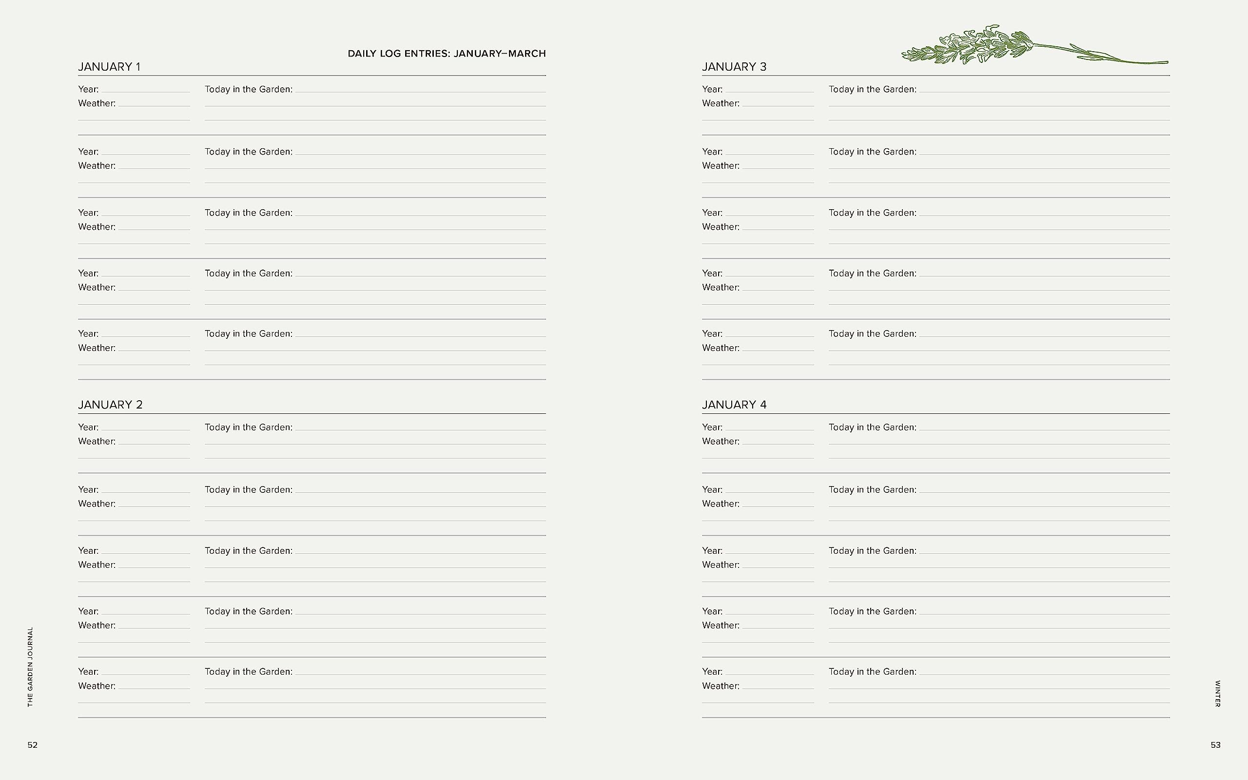 Garden Journal - Track Your Blooms -7