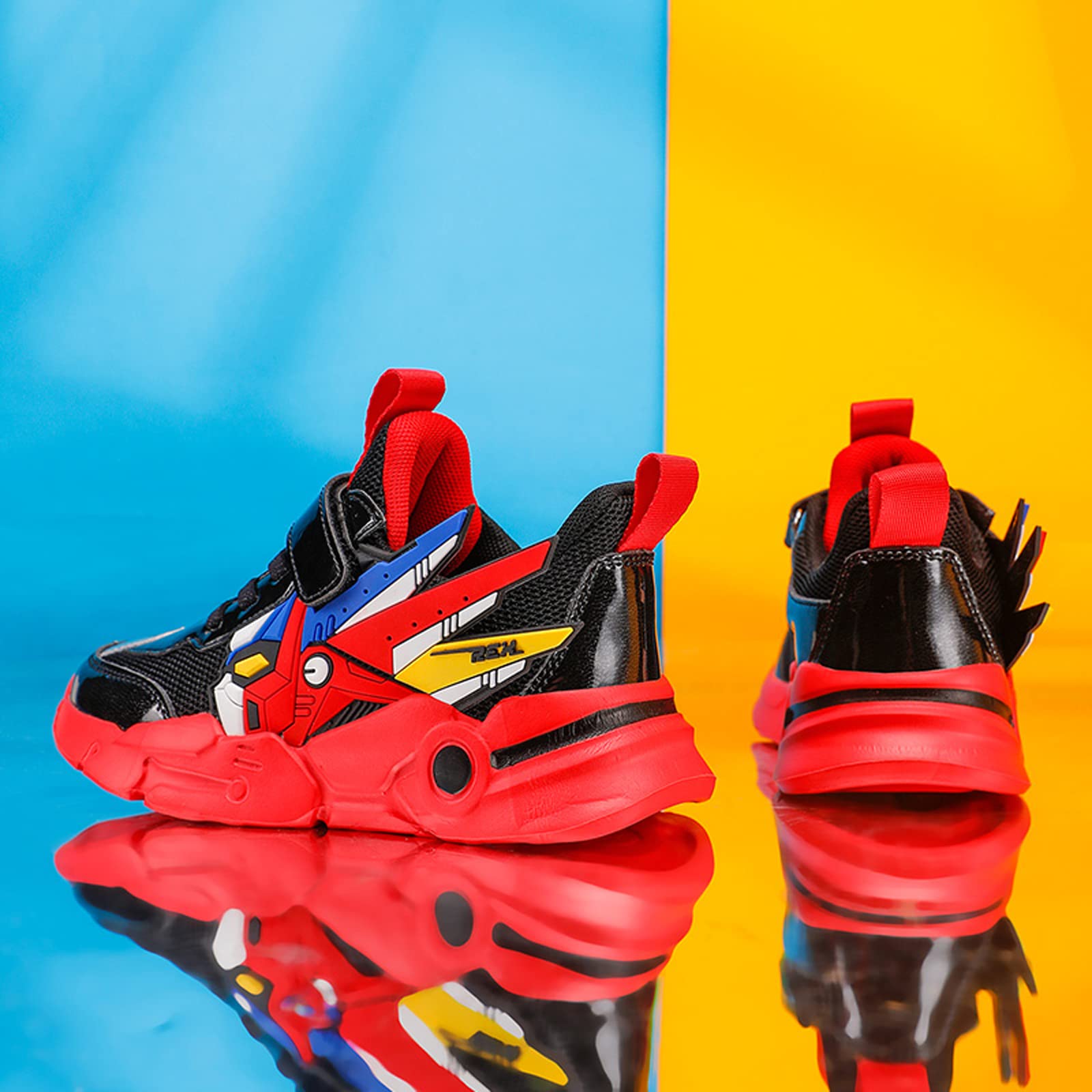 Buty do biegania dla dzieci, trampki, dla chłopców i dziewczynek, lekkie zapięcie na rzepy, buty sportowe, oddychające, siateczkowe, buty rekreacyjne, 27-39