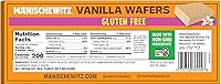 Vista 2 de Manishewitz Obleas de vainilla sin gluten, 7 onzas (paquete de 3) oblea crujiente con relleno cremoso de vainilla, sin lácteos, sin OMG, Kosher