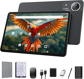 SUNTUNG 12 inch Android Tablet, 2K Display Android 15 Tablet, MTK G99 Octa-Core, 16GB 256GB 1TB Expansion, 2.4/5G WiFi, 21 Price In India