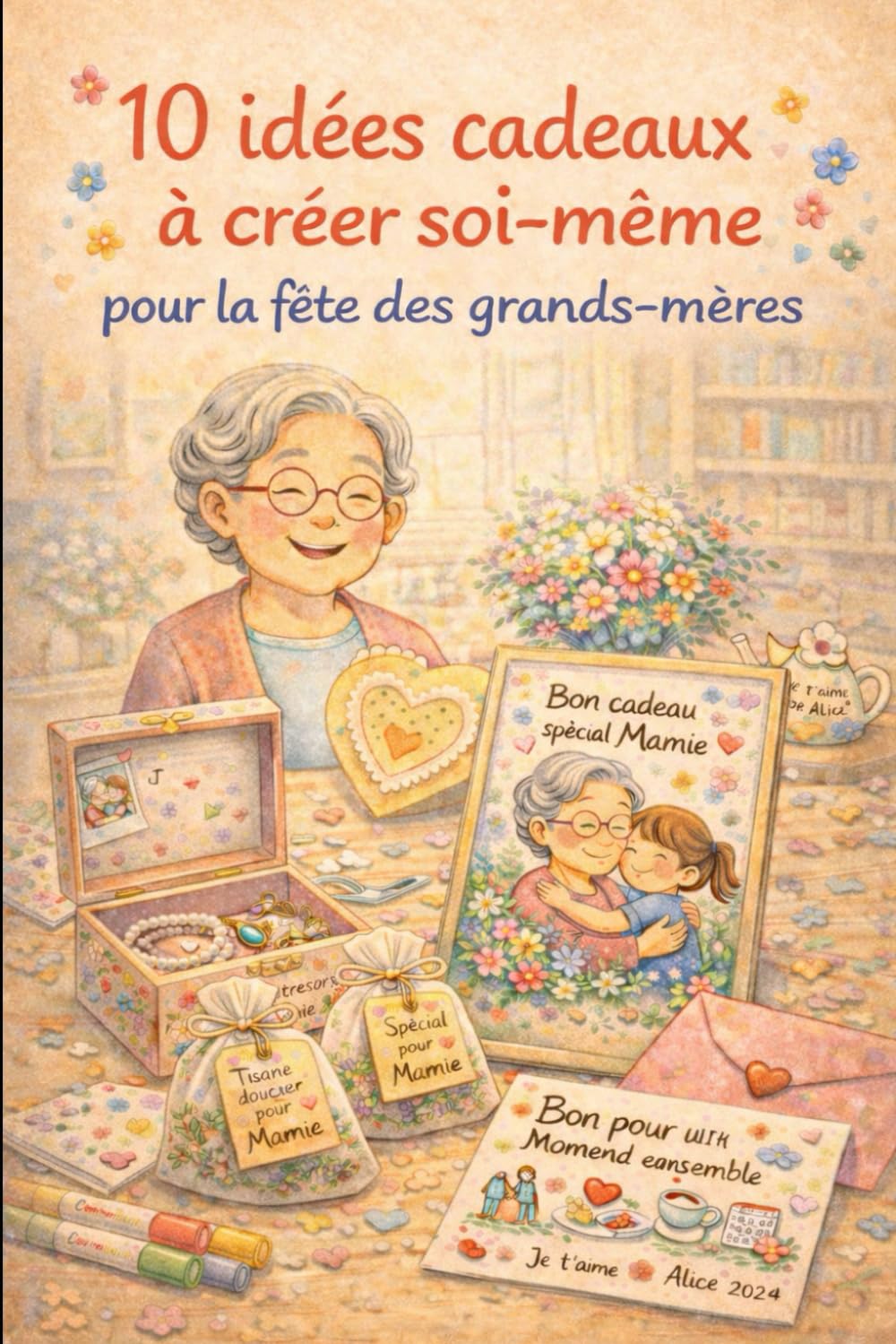 10 cadeaux à créer soi-même pour la fête des grands-mères (Les bons conseils de Aure Than)