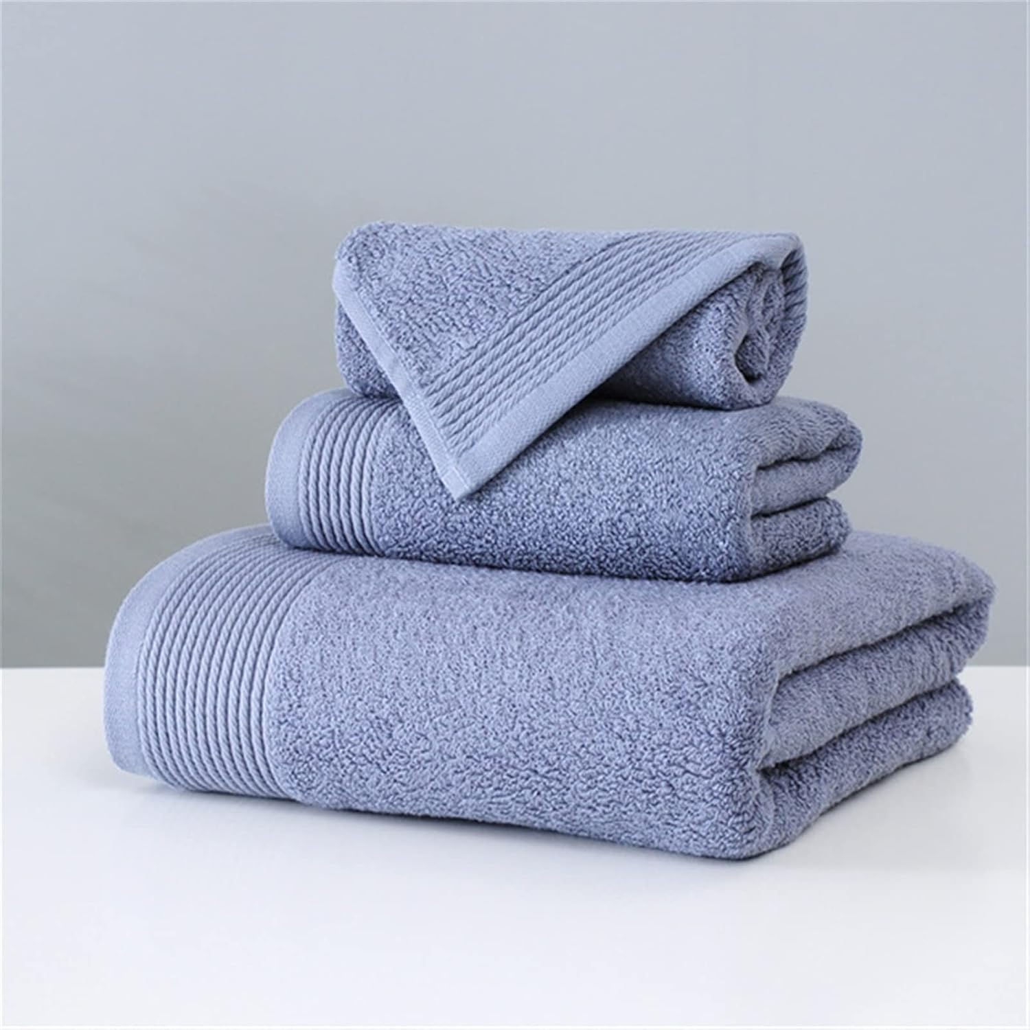 Bath Towel Set Adult Bath Towel 72 x 150 Hand Towel 76 x 34 Face Towel 34 x