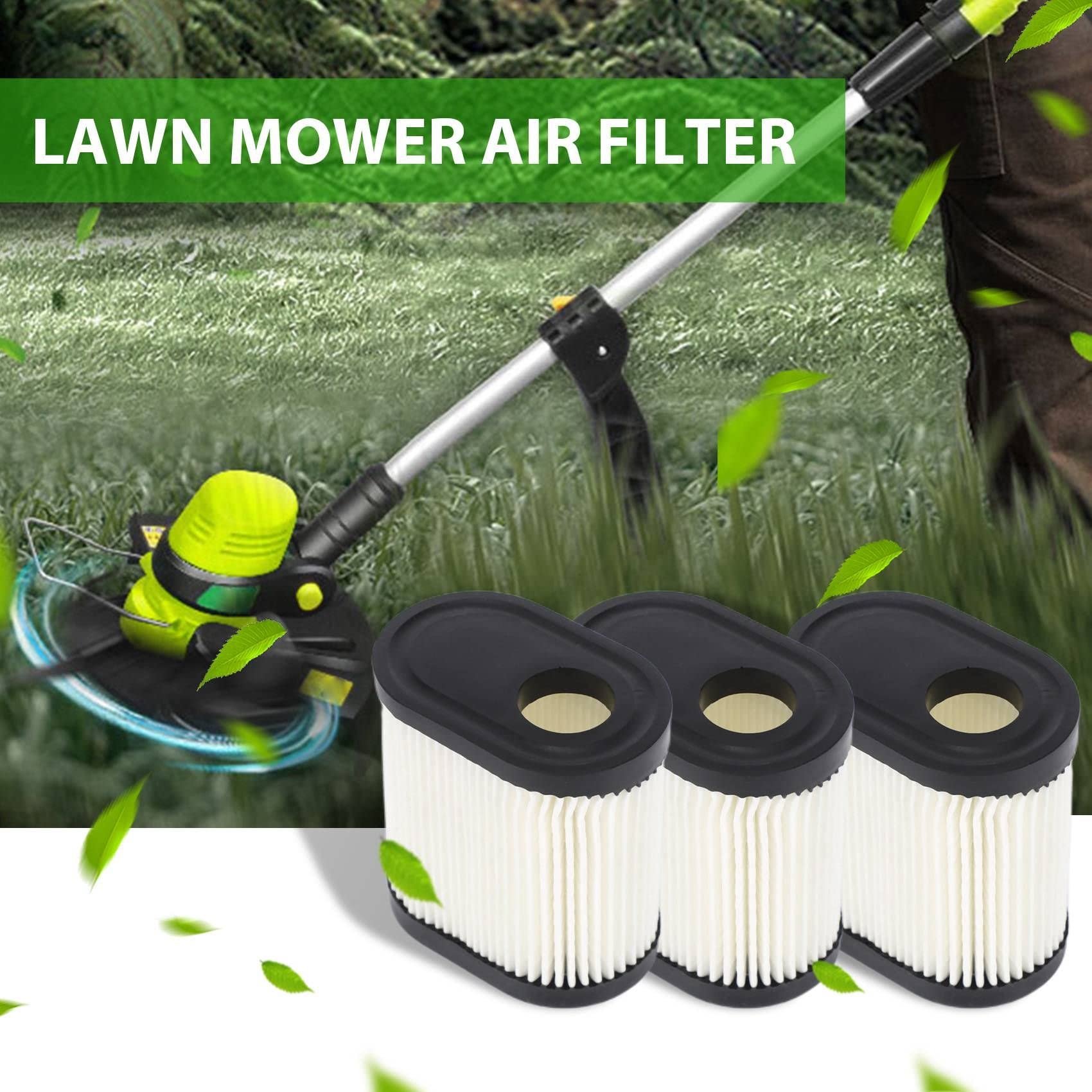 Filtro de aire para 36905 740083A LEV100, LEV115, LEV120, LV195EA, OVRM6N - Filtro de aire para cortacésped (3 unidades)