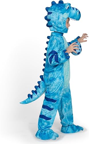 Miniatura 24 de Spooktacular Creations Disfraz de dinosaurio de Halloween para niños, disfraz de T-Rex con huevo para bebé, fiesta de disfraces de Halloween Verde