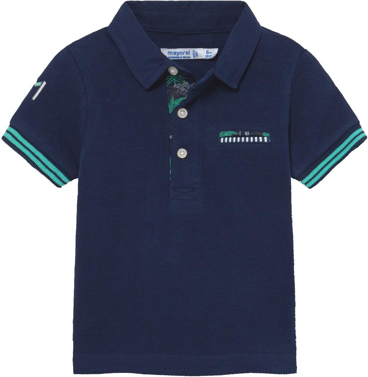 Mayoral S/s Polo for Baby-Boys Blue