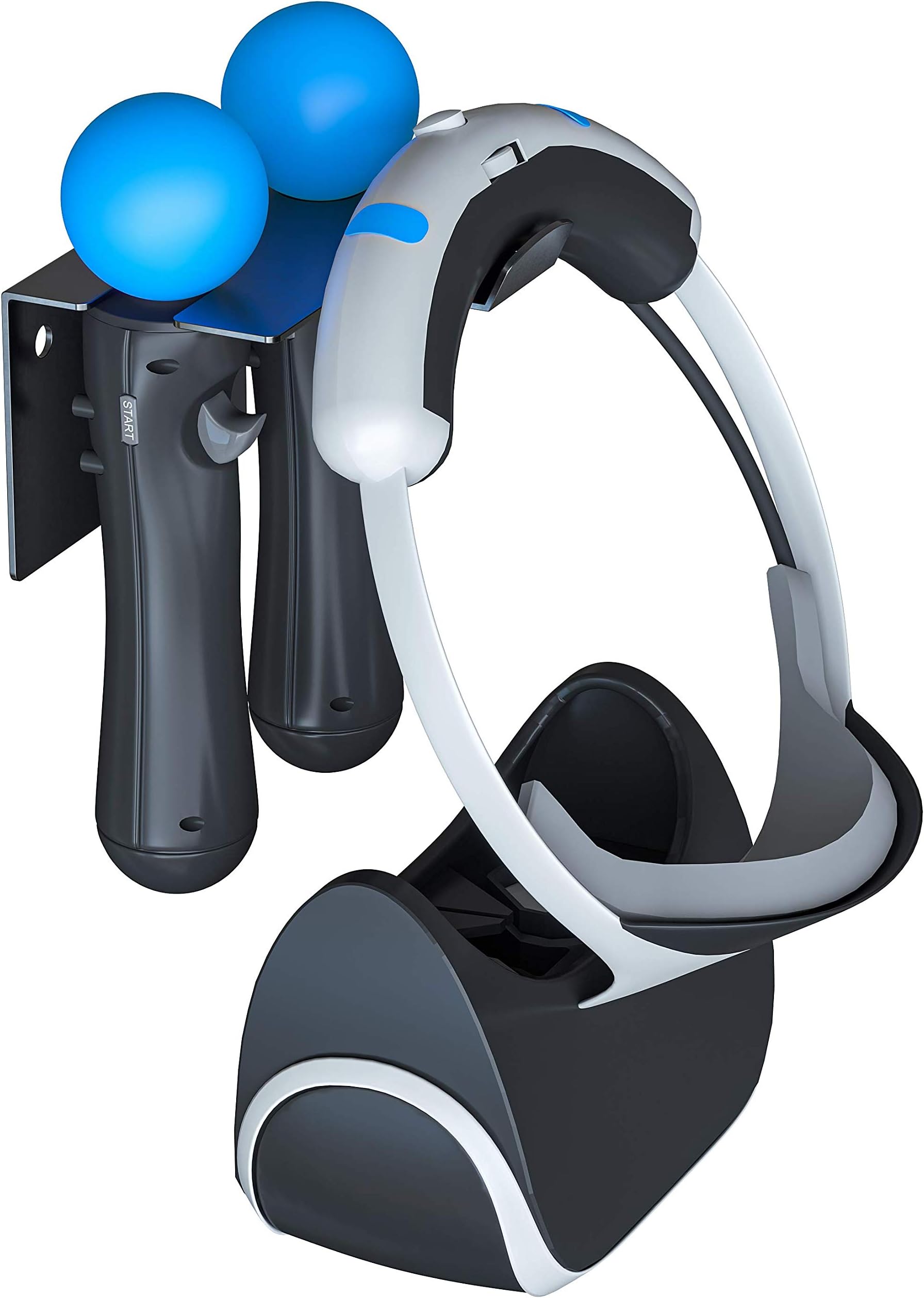 Skywin PSVR Wall Mount - Compact, Scratch Resistant Stand for PS4 VR Headset and Move Controllers