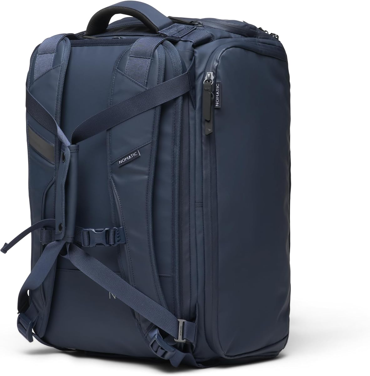 Bolsa de viaje de 30L - Bolsa de lona para hombre y mujer | Bolsa de lona/mochila convertible, 11 bolsillos, resistente al agua, se adapta a un portátil de 16", bolsillo para zapatos ventilado, tamaño de equipaje de mano, correa para la cintura