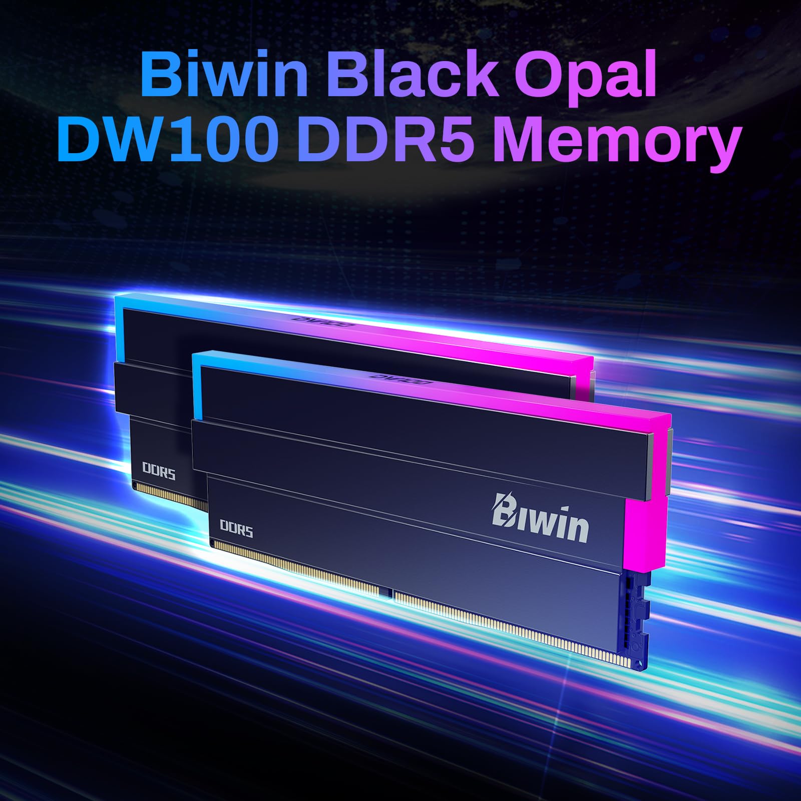 B1win DV100 DDR5 32GB 6000MHz RGB 【公式通販】