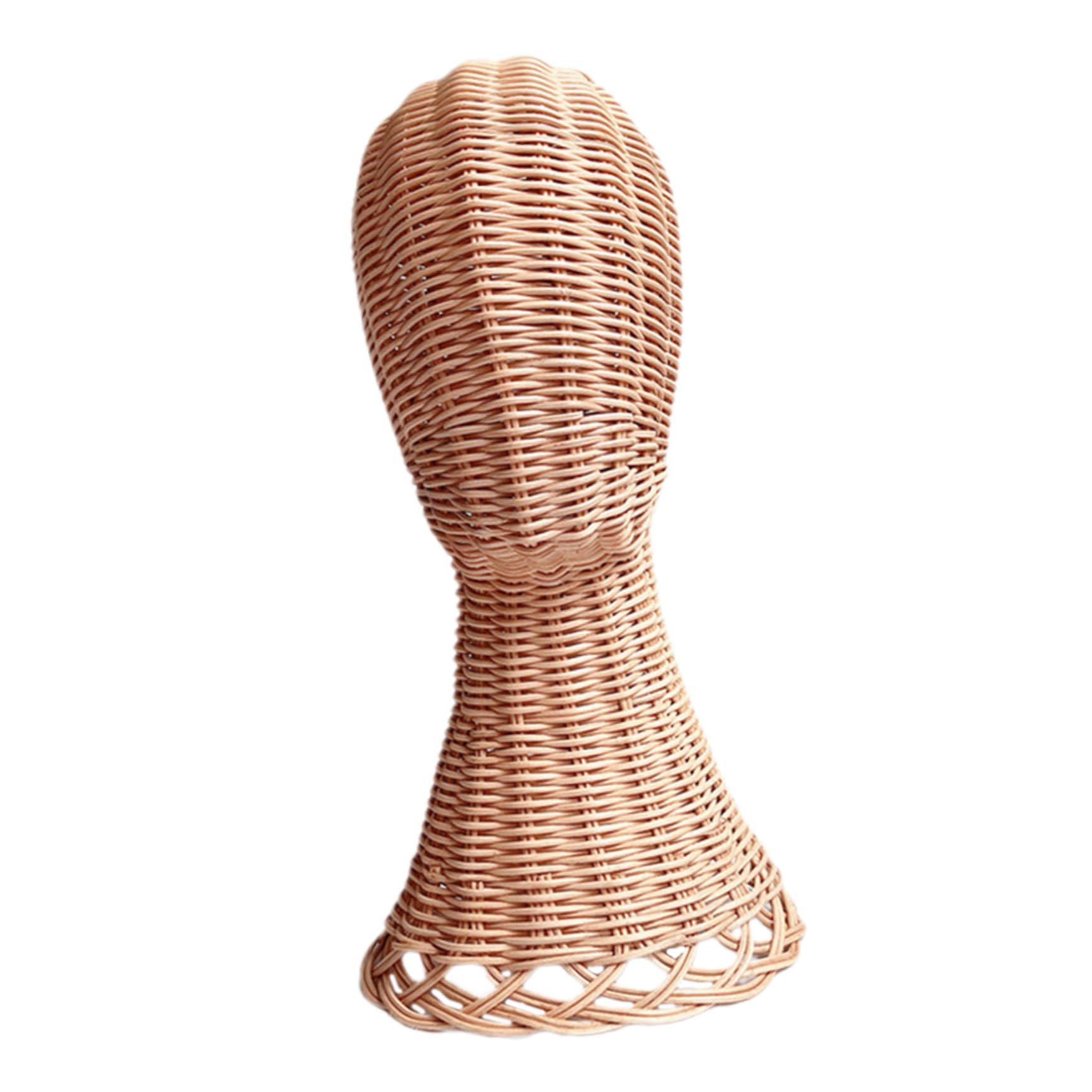 Soporte para gorros OSALADI de ratán para decorar el recibidor de casa con elegancia