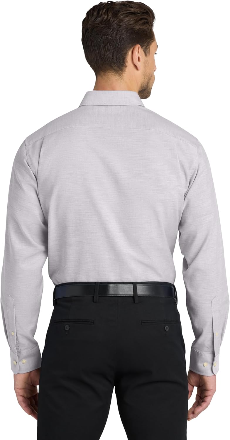 Port Authority SuperPro Oxford Shirt. S658 - Image 4