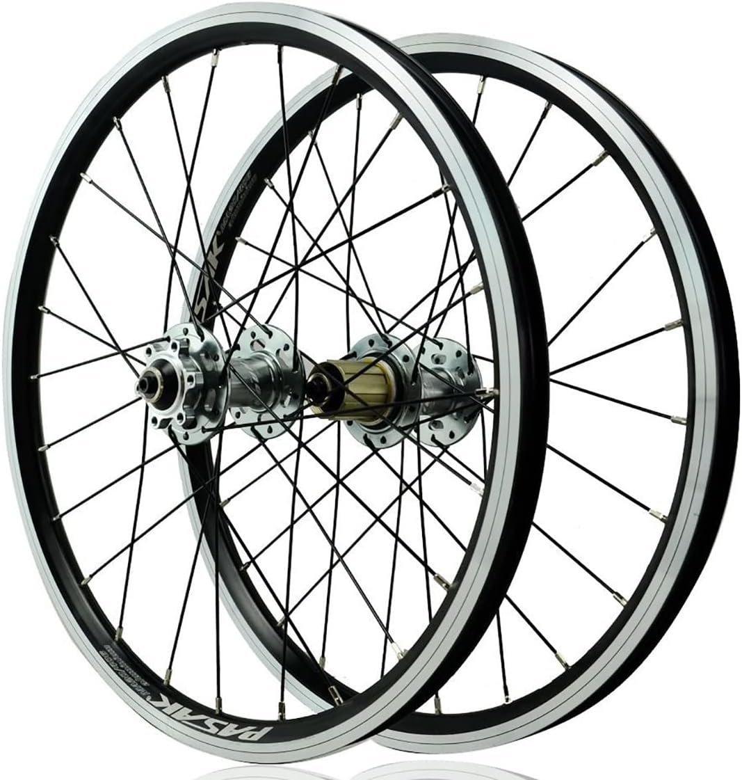 Asiacreate Bike Wheel Set 24 H Quick Release Disc/V Brake