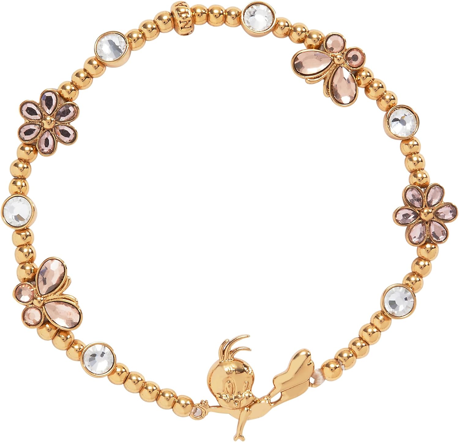 Alex and Ani Looney Tunes Tweety Beaded Stretch Bracelet