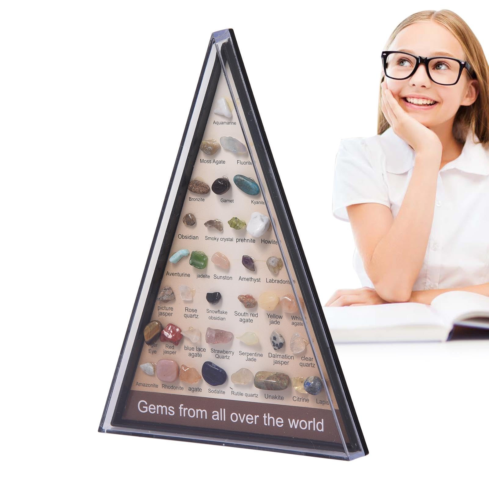 Amazon.co.jp: 本物の宝石 - 天然岩石ミネラルセット、子供の岩と