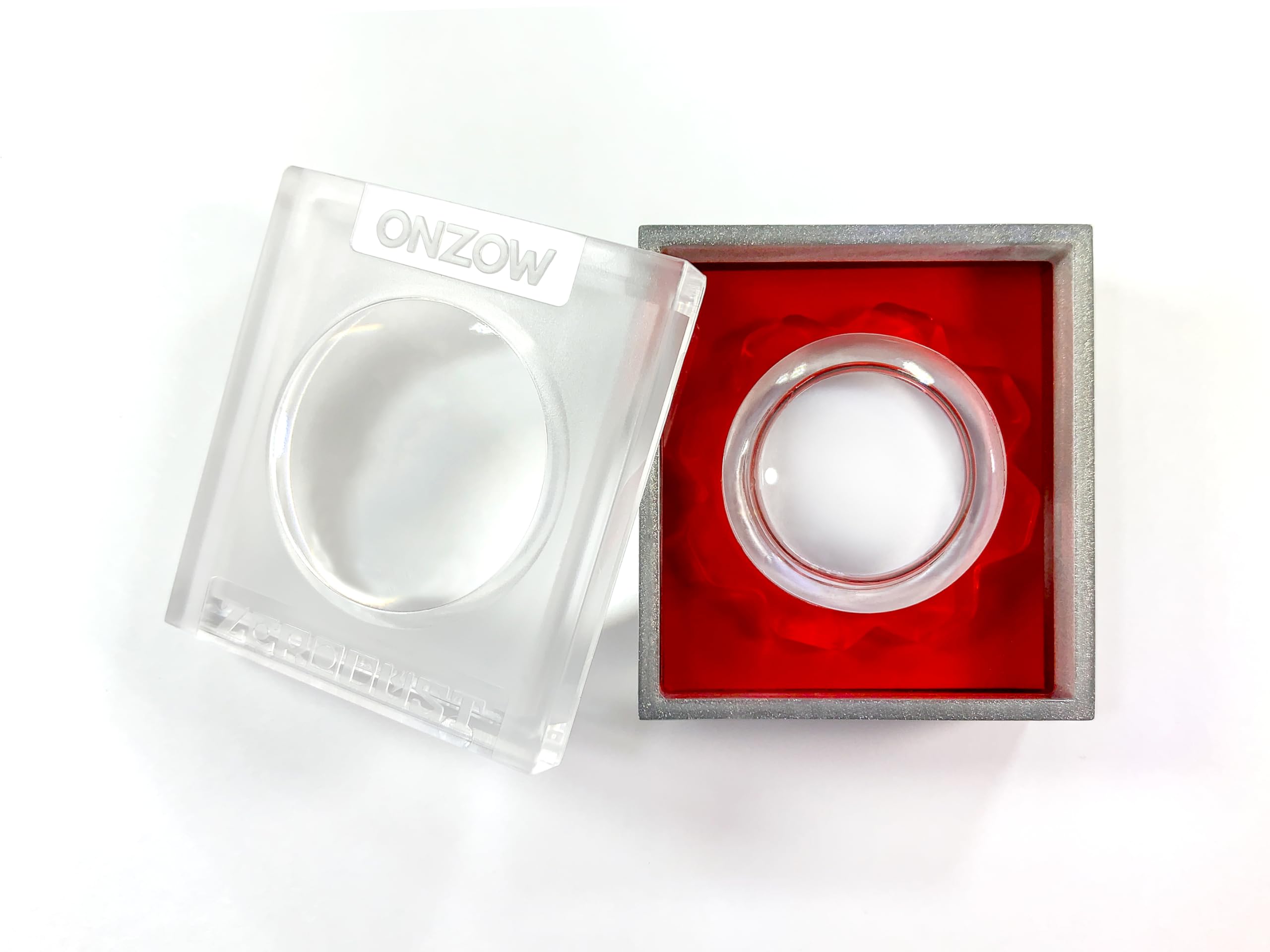 ZERODUST Certified Nettoyant Diamant Platine/Turntable Stylus Tip Cleaner (Rouge/Red)