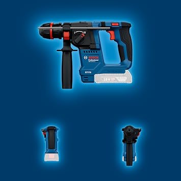 Bosch Professional 18V System Cordless Rotary Hammer GBH 18V-18 X (One Chuck, 2X GBA 5.0Ah, GAL 18V-40, GDE 24)