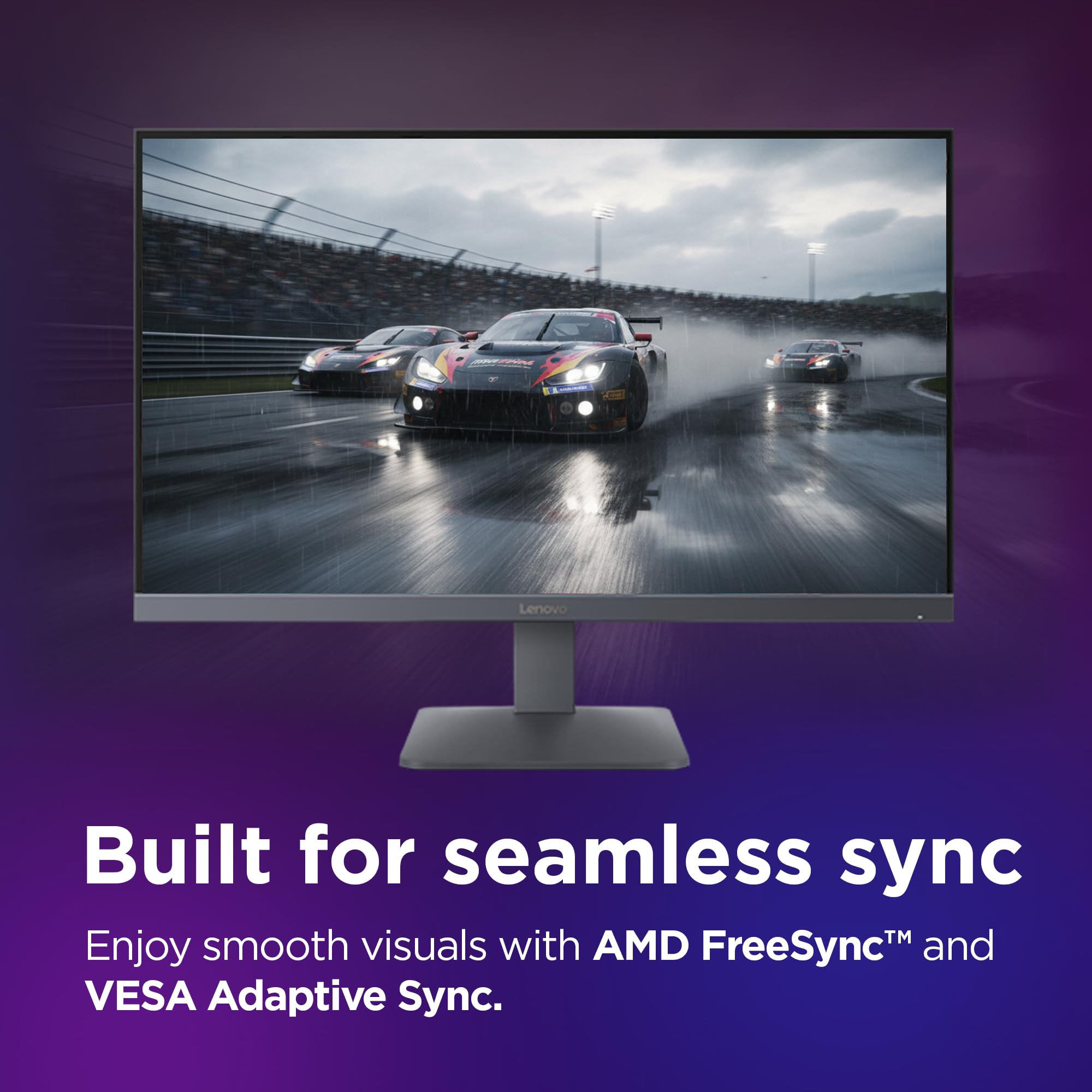Lenovo LOQ 27-10 Monitor Gaming 27" 200Hz, 0.5 ms, IPS FHD (1920x1080) AMD FreeSync Premium, DP 1.4, 2x HDMI 2.1, VESA 100x100