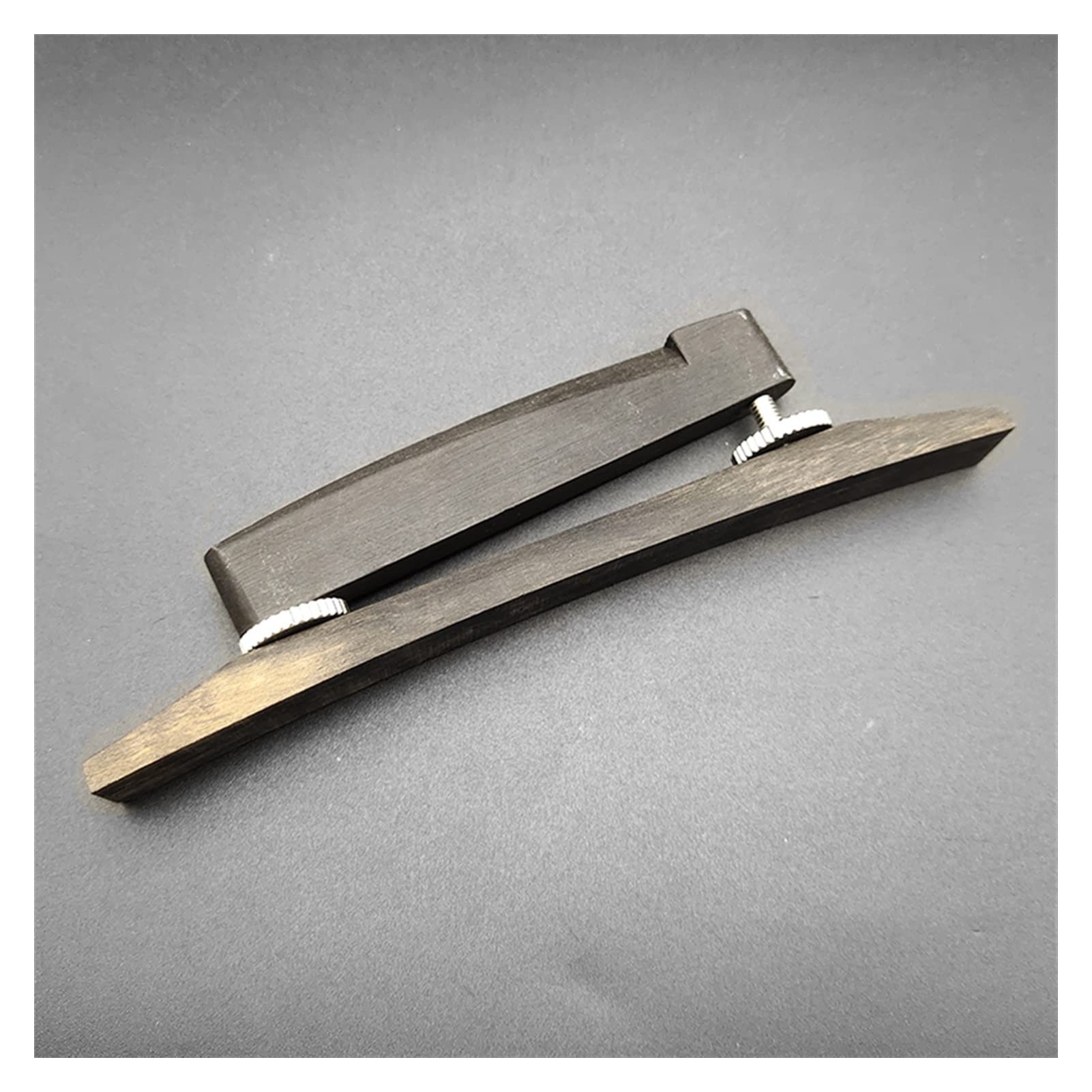 Accesorio repuesto puente 6 Cuerdas De Ébano Guitarra Puente Ajustable Flotante De Ébano Puente Bajo Accesorios De Guitarra (Color : 10pcs)