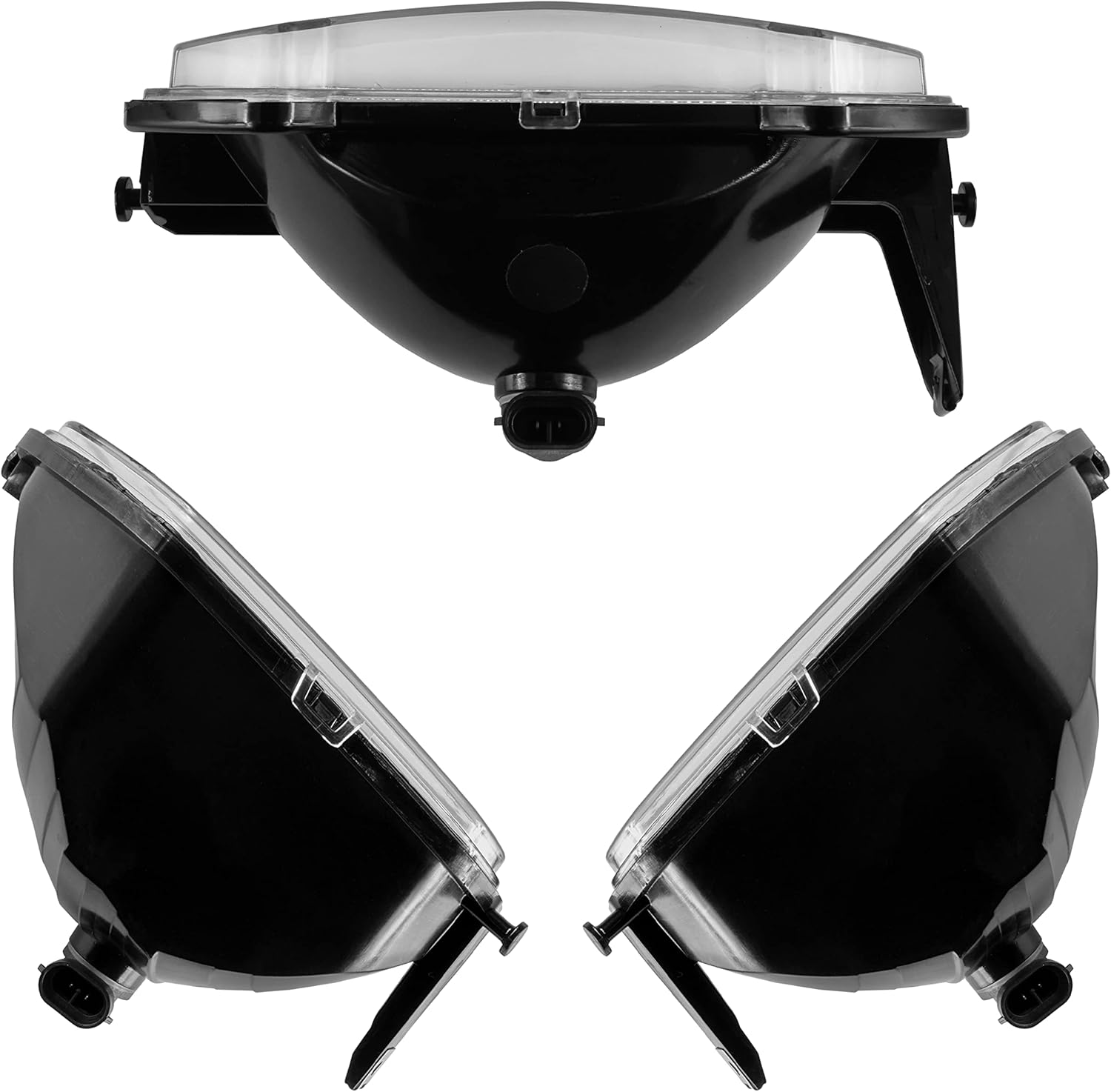 Caltric Headlight Complete Set Compatible with Polaris Sportsman 450 HO EPS 2018 2019 2020 L/R/M