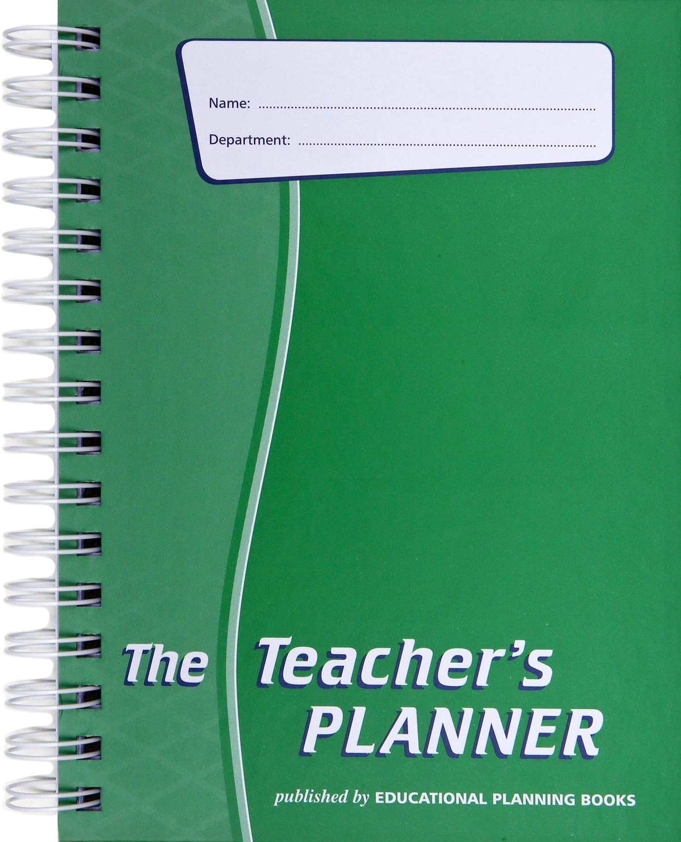 EDUCATIONAL PLANNING BOOKSThe Teachers Planner 2025-26 | (A5, 6 Periods) | Page-a-Day & Undated, with Dedicated Pages for Year Planning, Exams, Marking, Contacts, and more - Green (TP9-G)