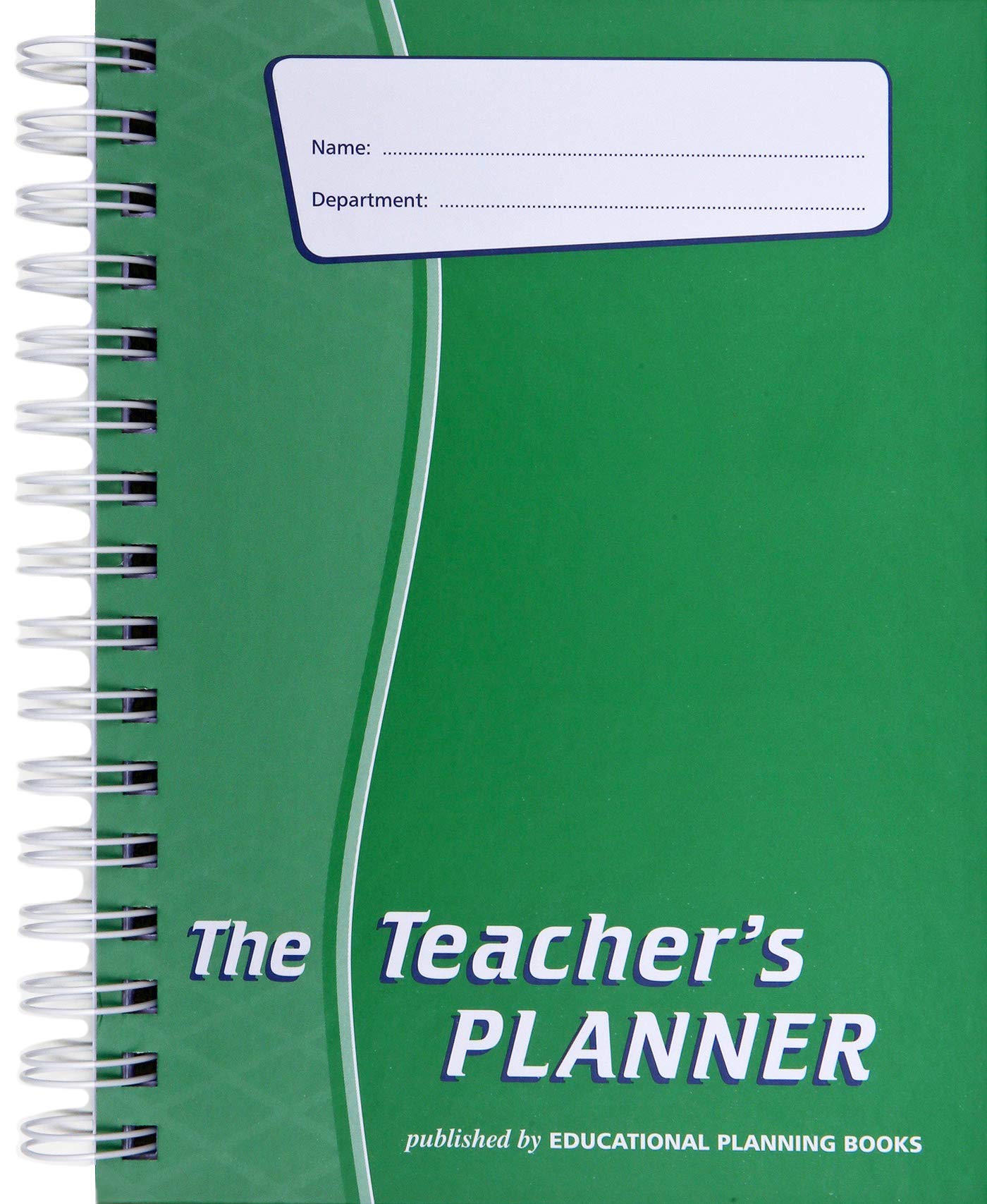 EDUCATIONAL PLANNING BOOKSThe Teachers Planner 2025-26 | (A5, 6 Periods) | Page-a-Day & Undated, with Dedicated Pages for Year Planning, Exams, Marking, Contacts, and more - Green (TP9-G)