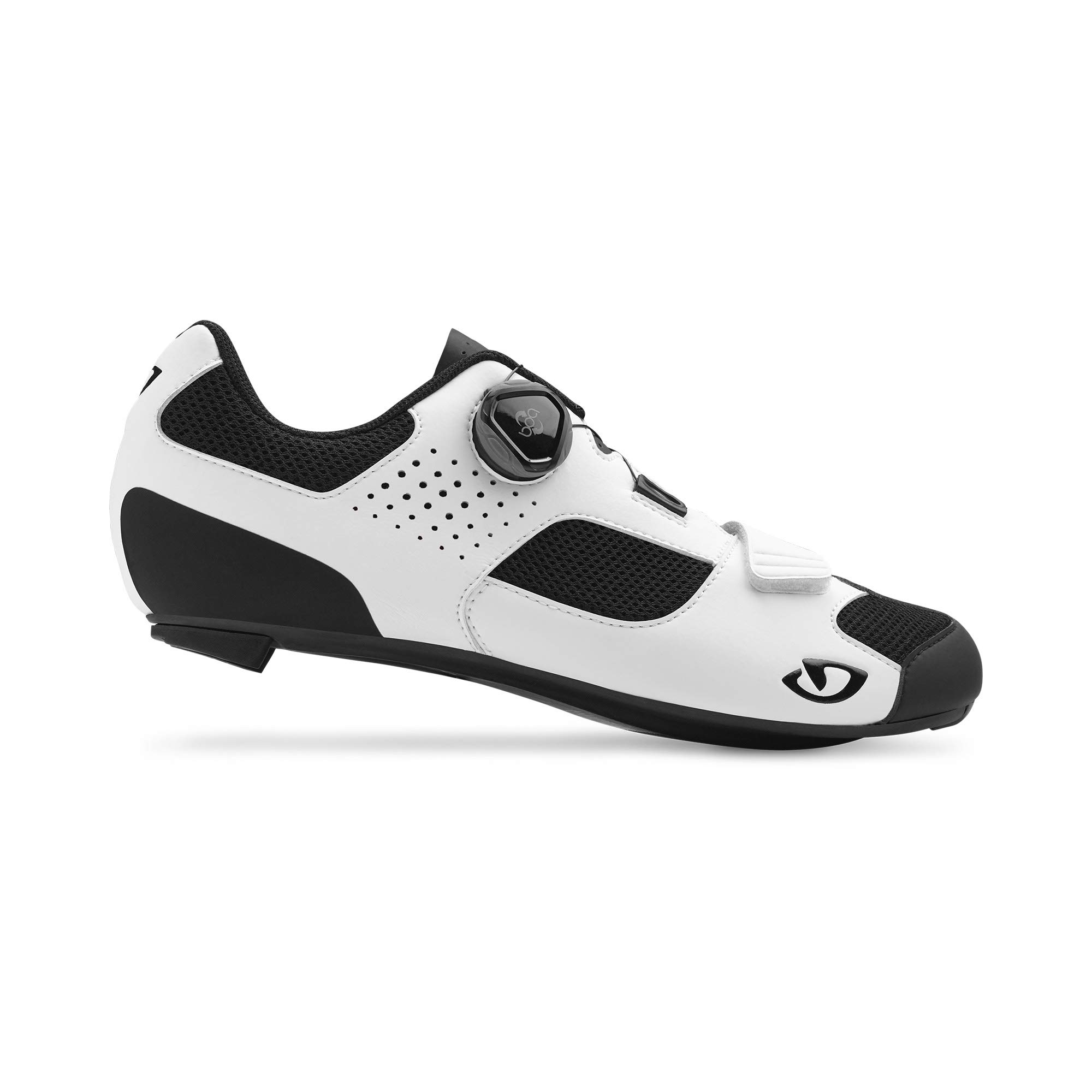 Giro Trans Boa Mens Road Cycling Shoe ? 46.5, White/Black (2020)