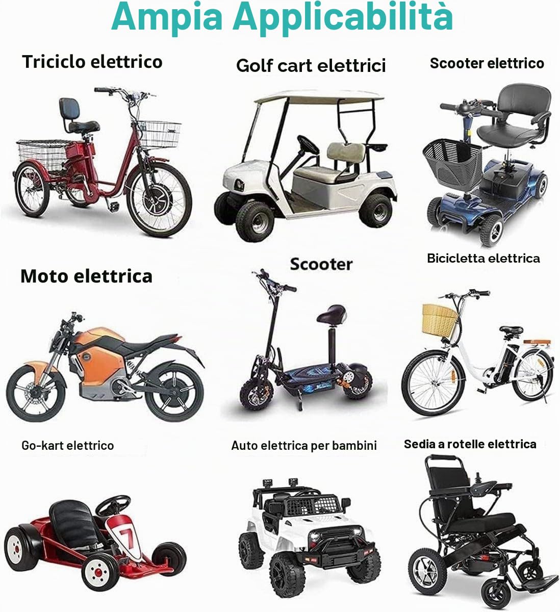 36V 10AH Batteria per Bici elettrica,36V Batteria Ebike 10S2P Batteria Di Ricambio Alta Potenza Della Batteria Classe Di Efficienza Energetica A] 36V10AH,XT60