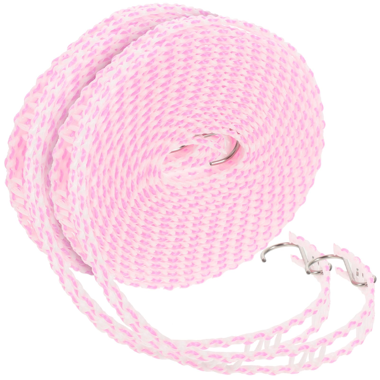 TOPBATHY 4pezzi Filo Stendibiancheria Portatile Asciugatura Antivento Resistente e Antiscivolo Per Uso Esterno e Per Viaggi e Campeggio Metri