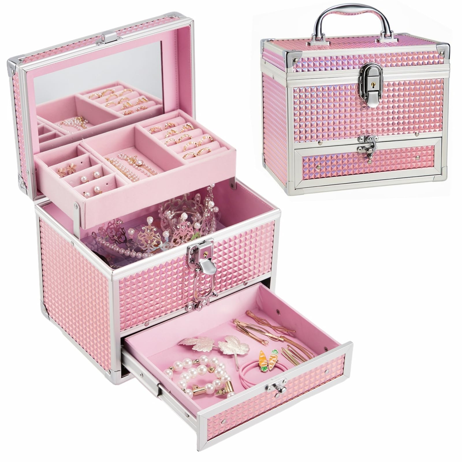 Hododou Girls Jewelry Box