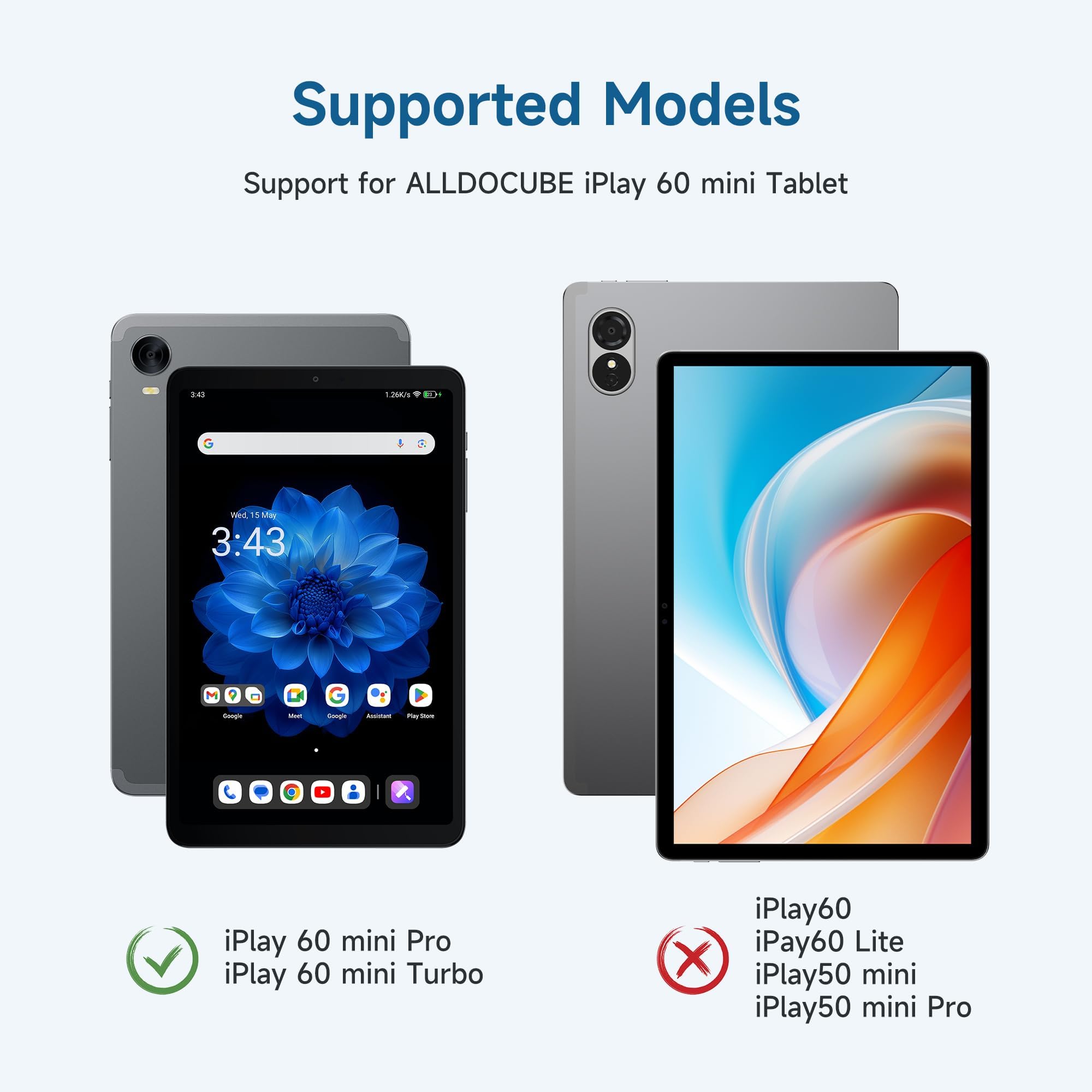 ALLDOCUBE Case for iPlay 60 Mini Pro Tablet : Amazon.co.uk