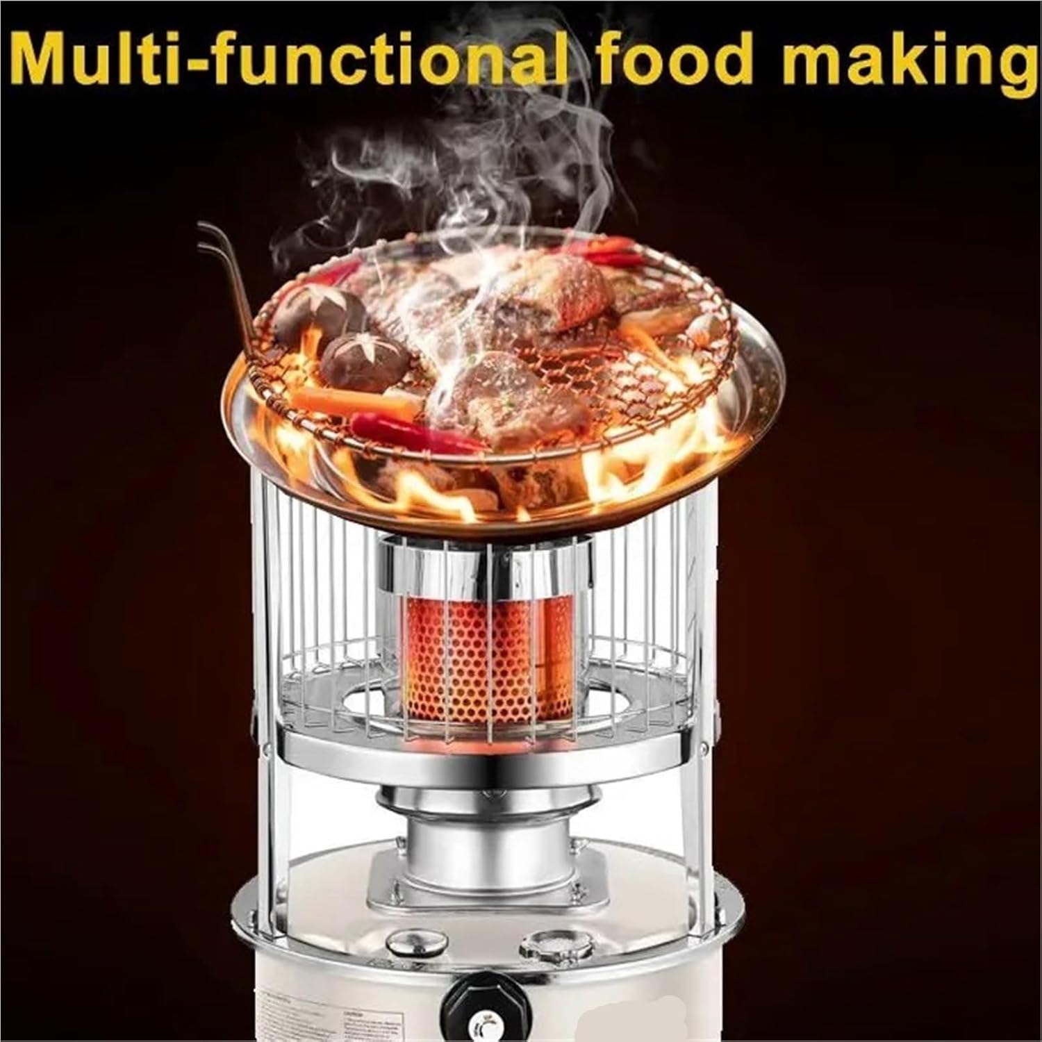 Kerosene Heater, 6L Kerosene Heater & Stove, Portable Radiant For Camping, Hunting, Cooking, Home, Garage,for Indoor Camping Garage(Stove)