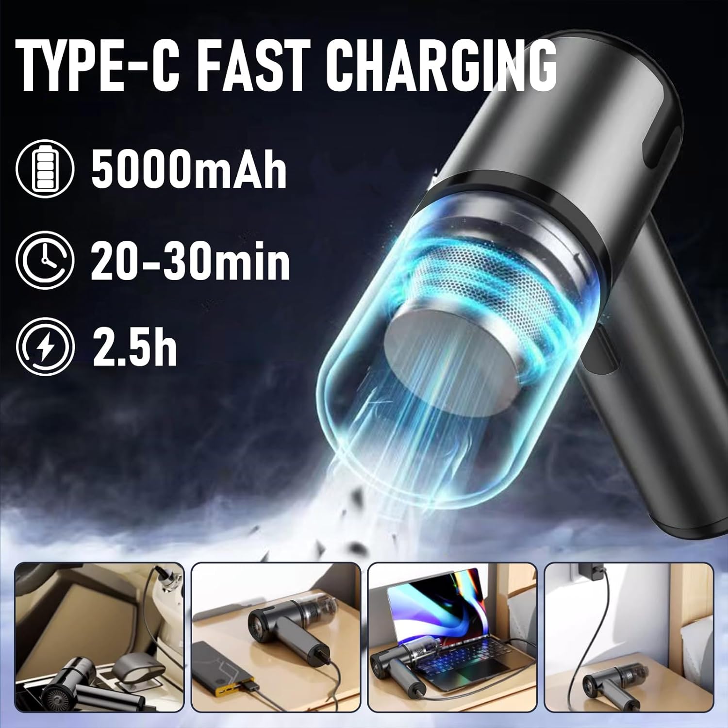 Hand Car Vacuum Cleaner - Image 5