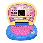 Gooyo 2011A Battery Operated Educational Learning Laptop Toy with LED Display and Music Effect | Babies/Girls/Boys/Toddlers | Blue Color, Power Source: 3xAA Battery (Not Included)