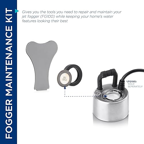 Miniatura 3 de Alpine Corporation FGDR3 Kit de herramientas de repuesto y mantenimiento de disco nebulizador de 0.630 in - Para fuentes tranquilas, cuencos de