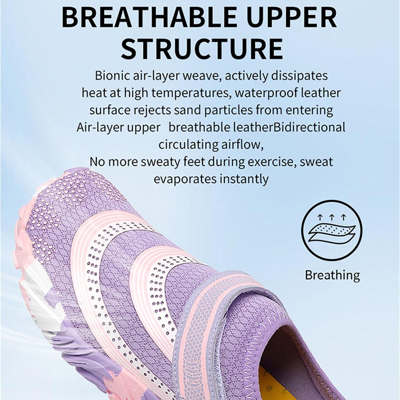 Barefoot Shoes Pieghevoli Autoadesive Scarpe Da Scoglio Lo Snorkeling | Asciugatura Rapida Scarpe Barefoot Unisex Traspiranti Antiscivolo Per Saltare Fitness