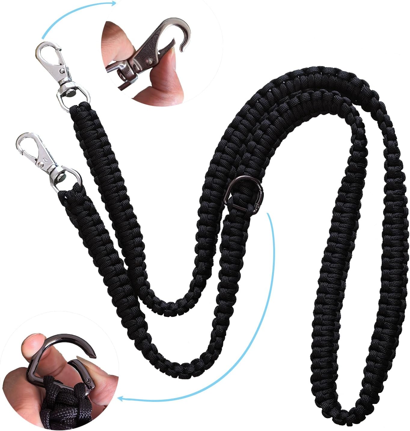 Paracord Water Bottle Strap,Universal Shoulder Strap Replacement