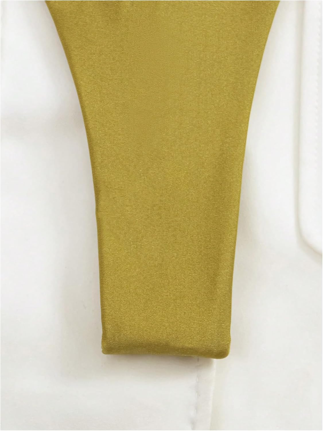 SweatyRocks Women's Two Piece Swimsuit Ruched High Cut Mid Rise Bikini Sets Swimwear - Image 4