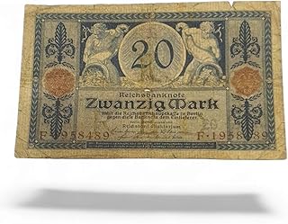 عملة قديمة نادرة 20 مارك الماني 1918 من النوادر وفريدة جدا وبحالة جيدة